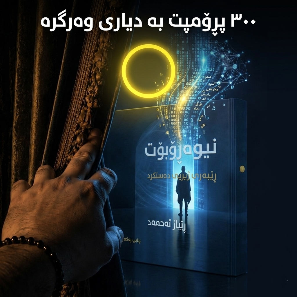 نیوەڕۆبۆت بکڕە و زیاتر لە ٣٠٠ پڕۆمپت بە دیاری وەرگرە
