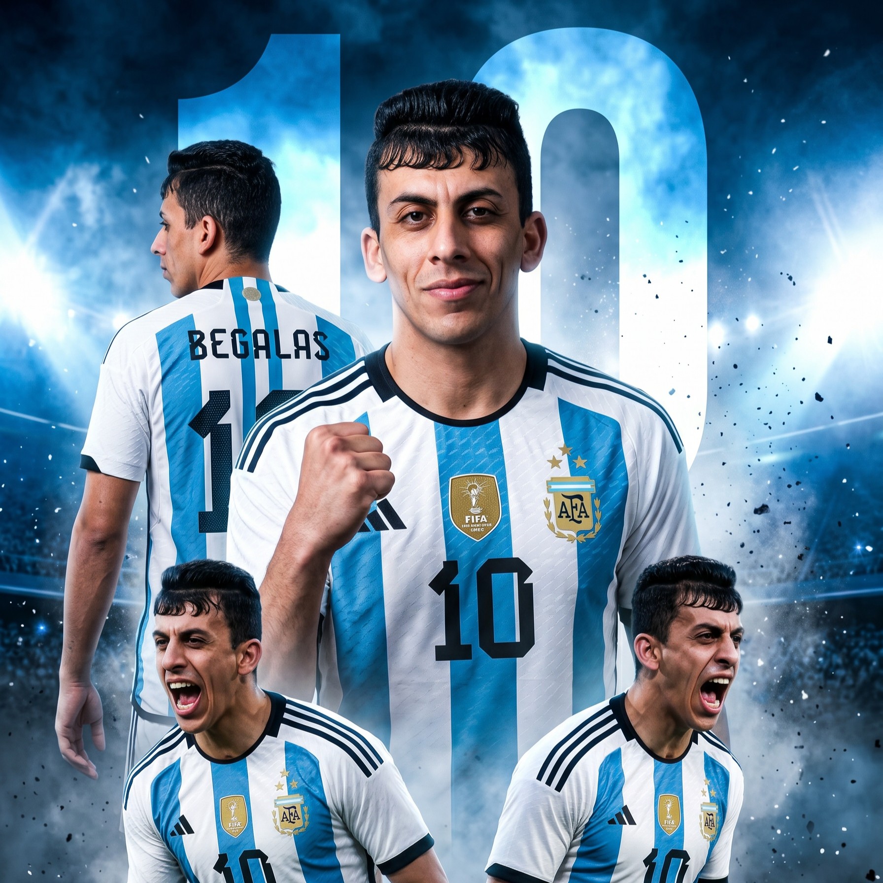 وێنەی خۆت ئەپلۆد بکە argentina jersey 2026