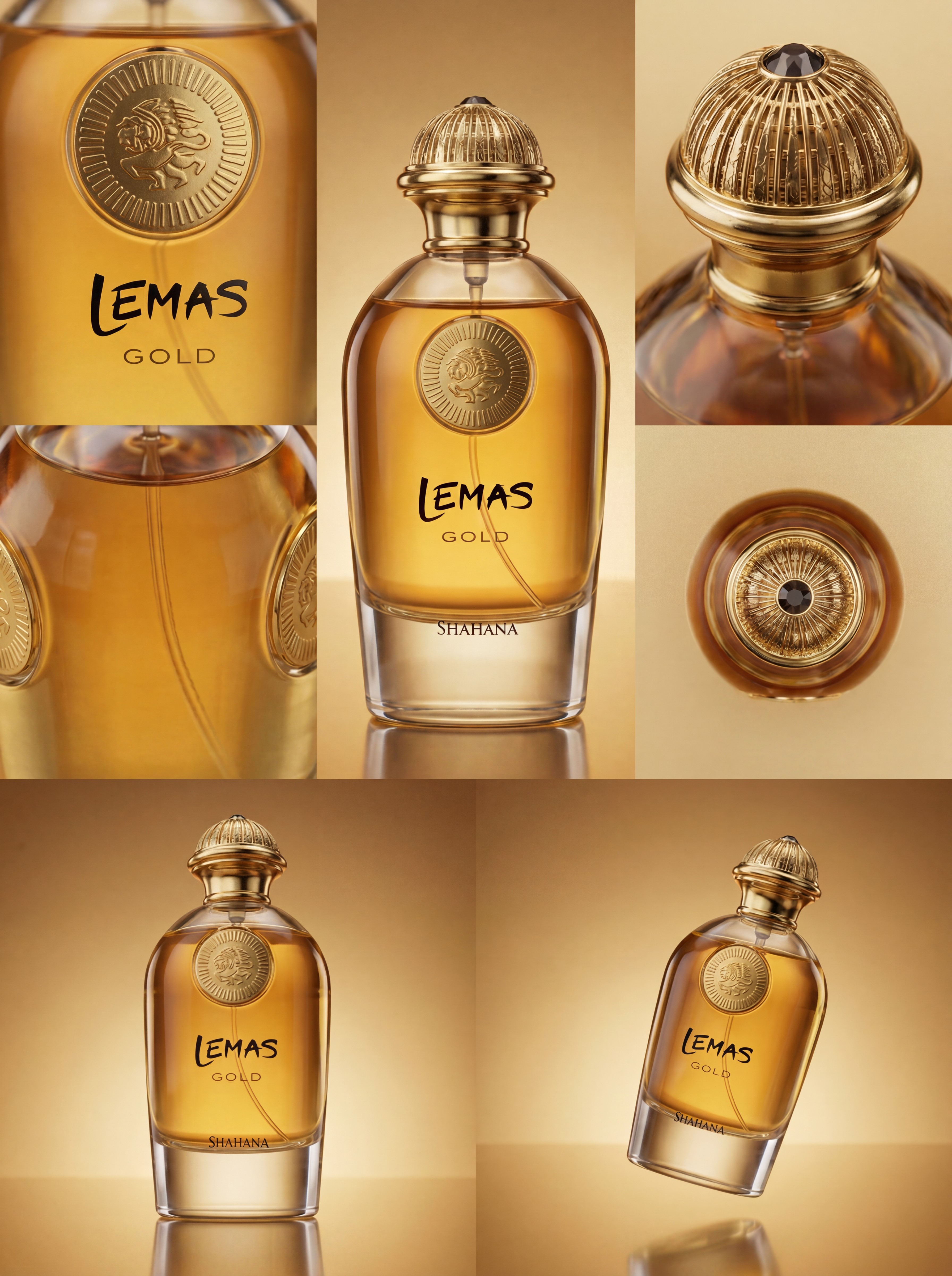 lemas 9 slices gold